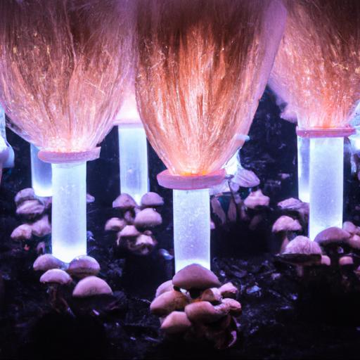Proces naukowy stojący za świecącymi grzybami